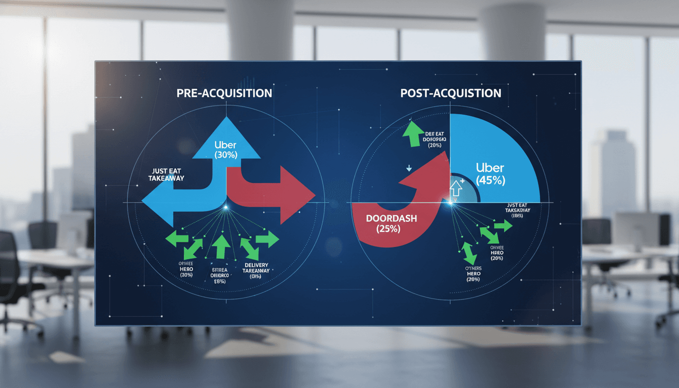 Uber's proposed acquisition of Delivery Hero and its market implications