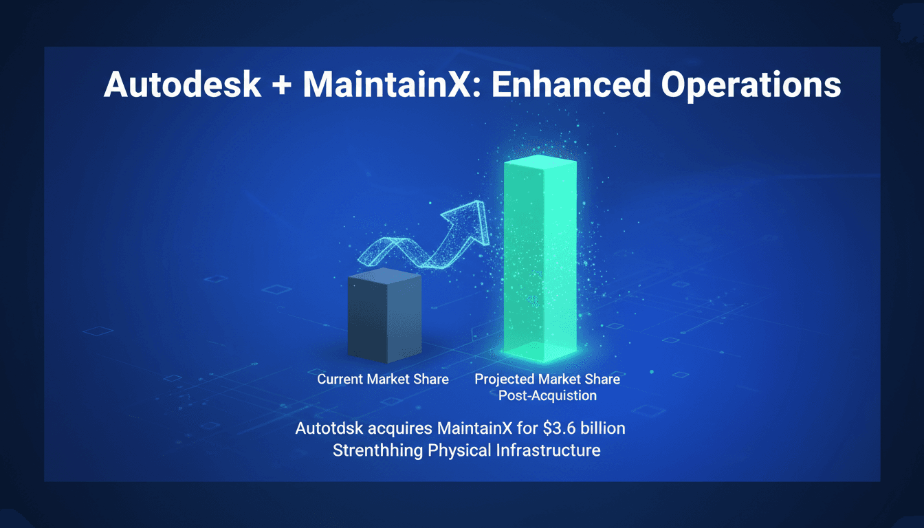 Autodesk's acquisition of MaintainX enhances operational capabilities in maintenance.