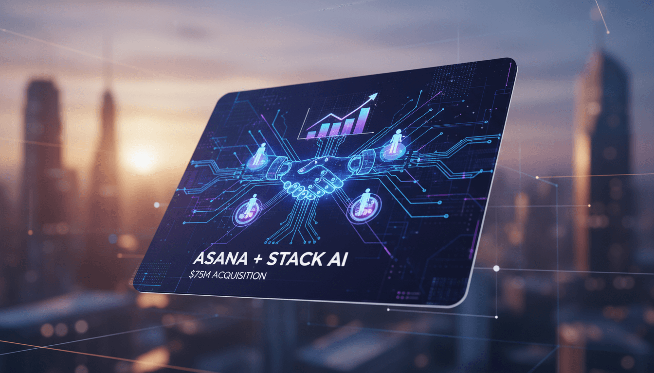 Asana's acquisition of Stack AI enhances AI capabilities in enterprise software.