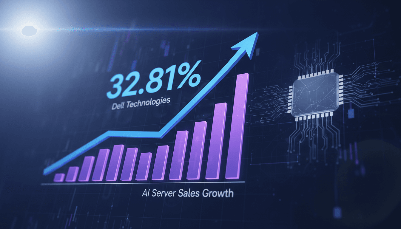 Dell Technologies stock performance and AI server sales growth analysis