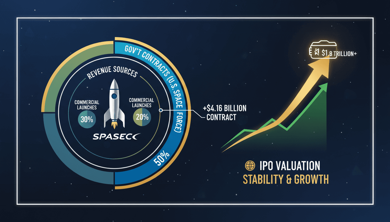 SpaceX rocket launch with U.S. Space Force branding
