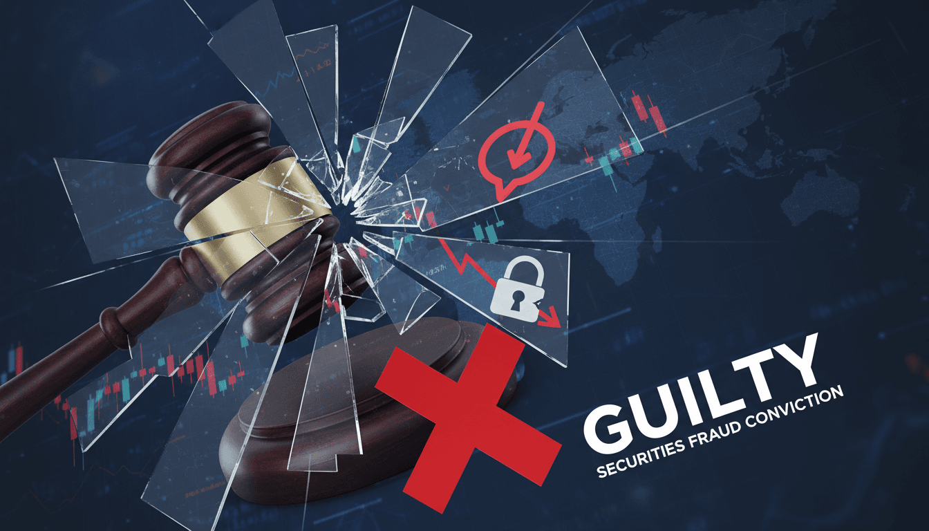 Andrew Left's conviction highlights issues in investor commentary and market integrity.