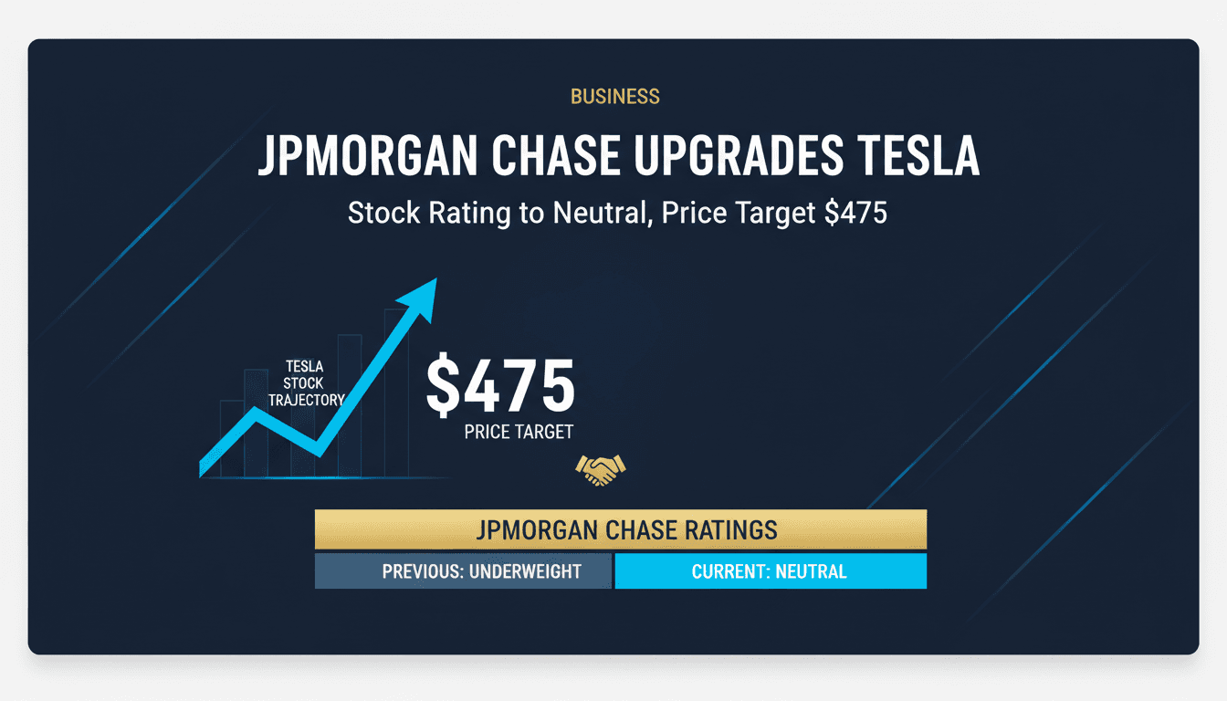 Tesla stock performance analysis following JPMorgan's upgrade