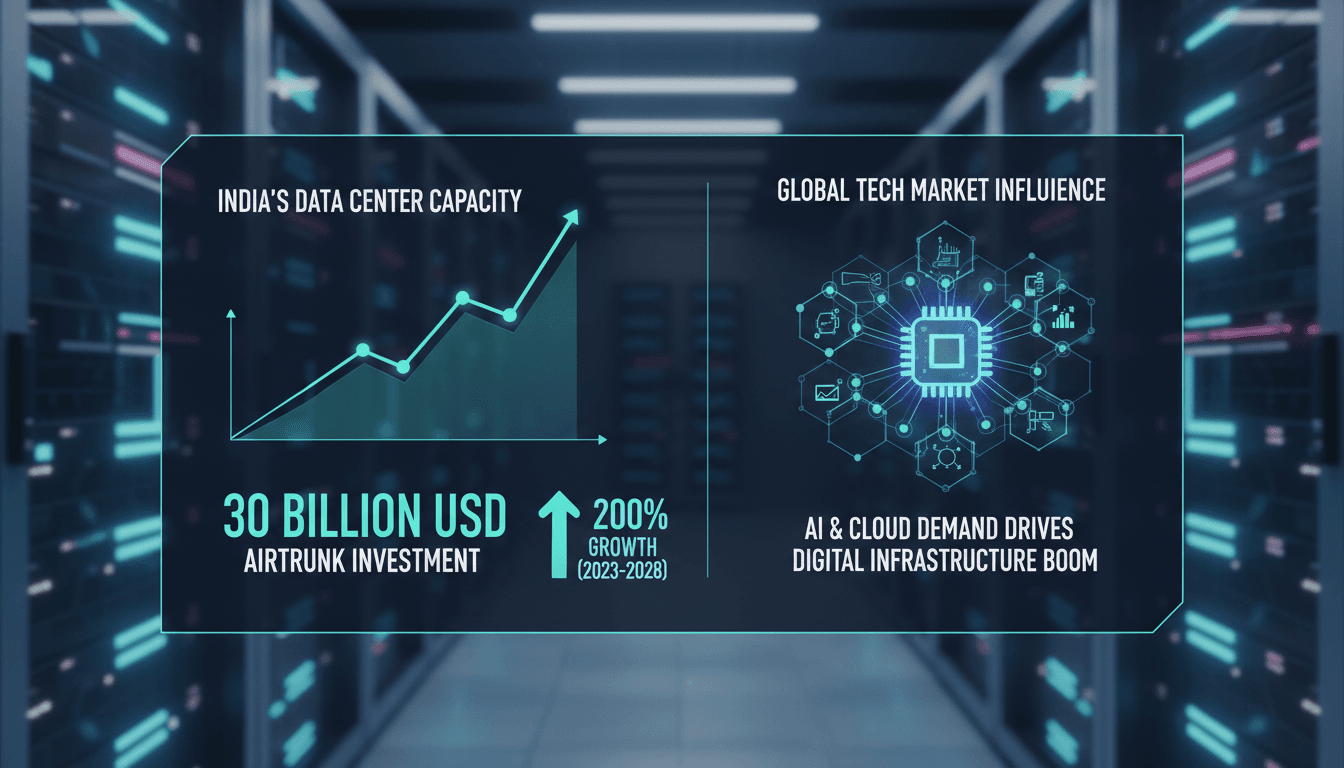 AirTrunk's investment in Indian data centers and its impact on technology.