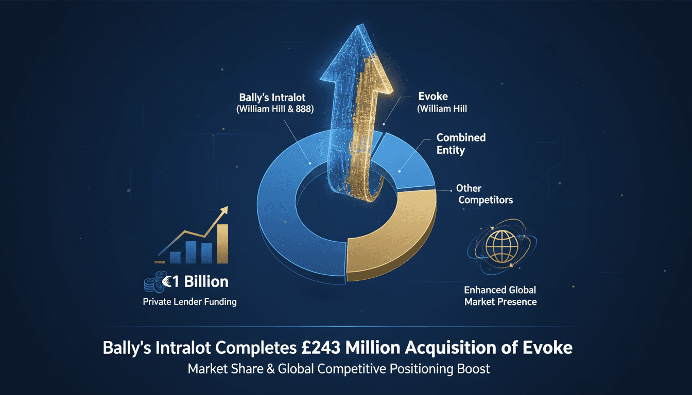 Bally’s Intralot acquisition of Evoke overview and market impact