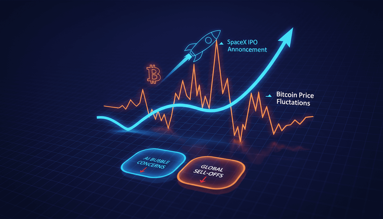 SpaceX IPO announcement with market analysis and implications