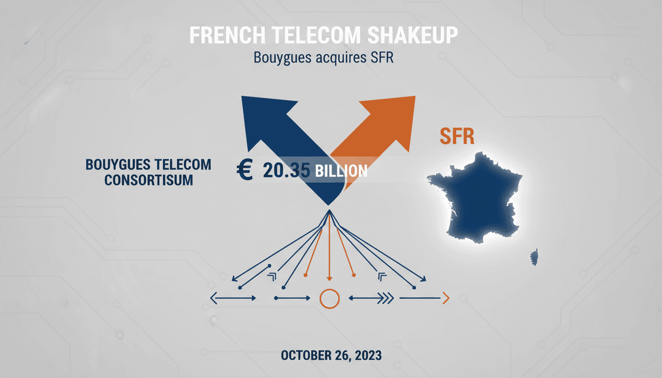 Bouygues Telecom consortium acquisition of SFR overview