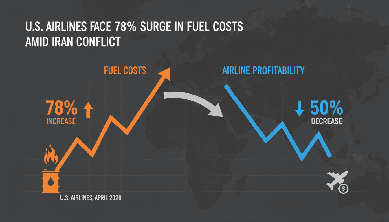 U.S. airlines facing rising fuel costs due to geopolitical tensions