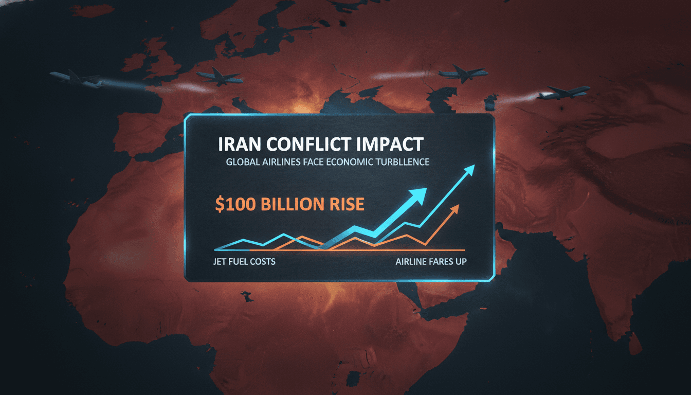 Airlines facing rising jet fuel costs due to geopolitical tensions