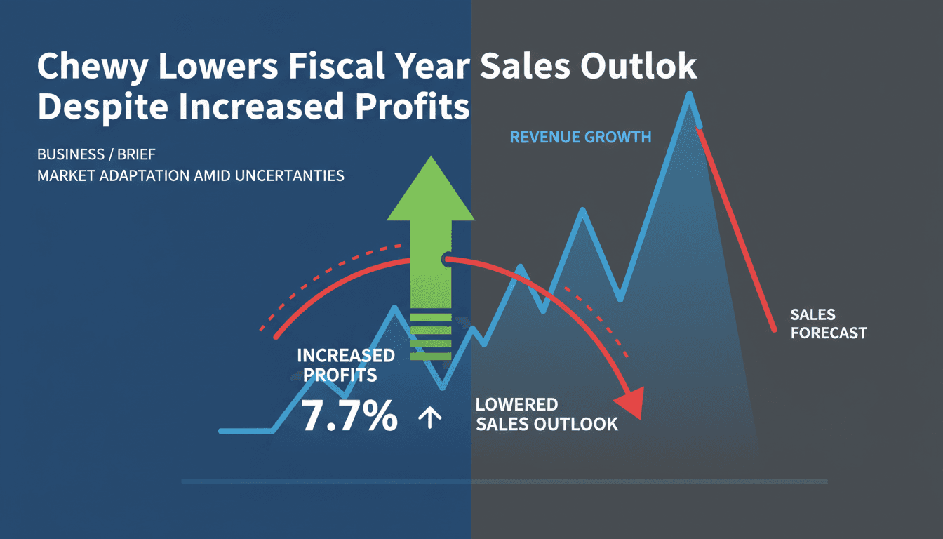 Chewy's financial performance analysis with sales and profit metrics