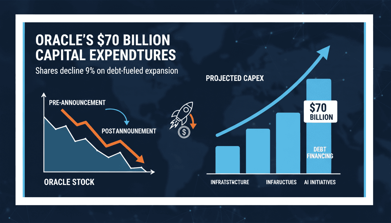 Oracle's stock performance and capital expenditure plans analysis