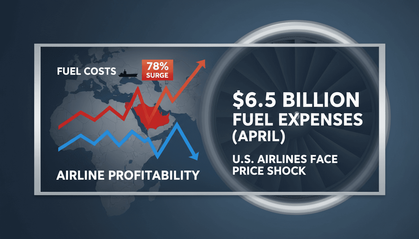 U.S. airlines facing rising fuel costs due to geopolitical tensions