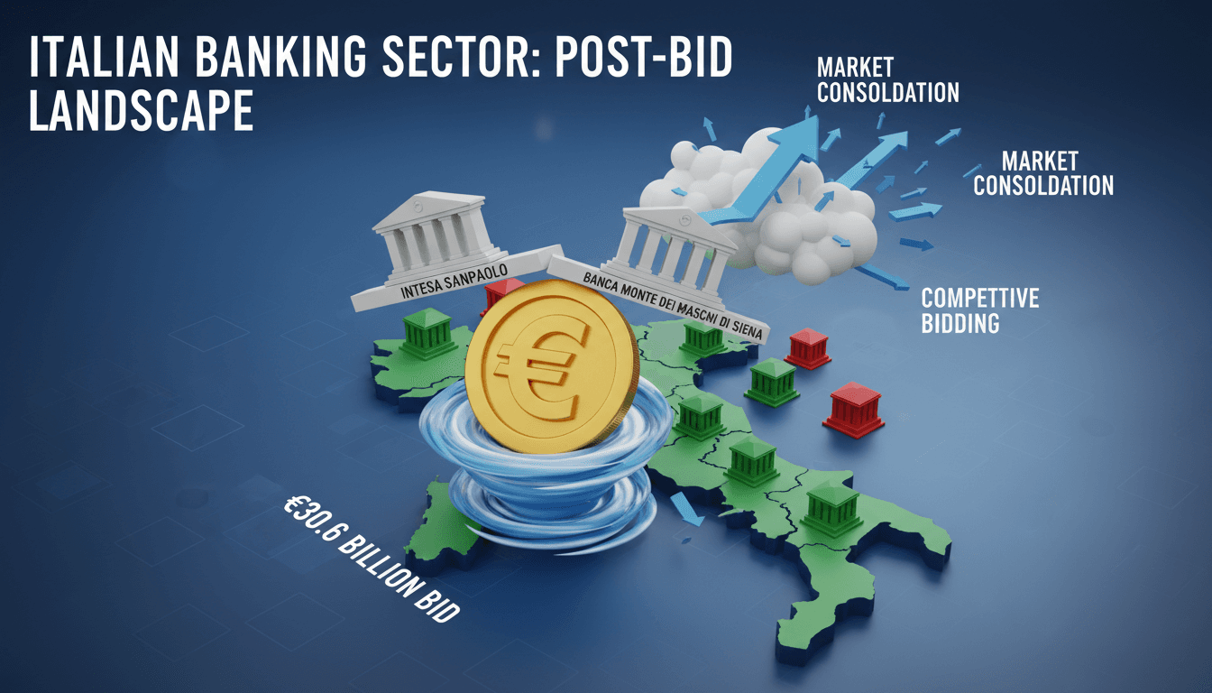 Intesa Sanpaolo's bid for Banca Monte dei Paschi di Siena