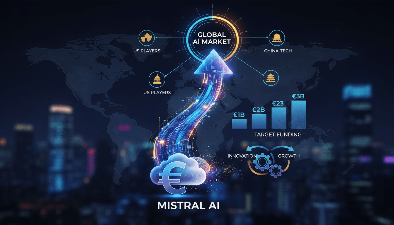 Mistral AI funding negotiations in the competitive AI landscape