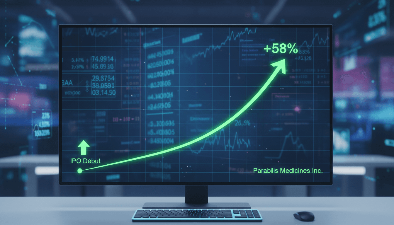 Parabilis Medicines Inc. stock performance chart after IPO
