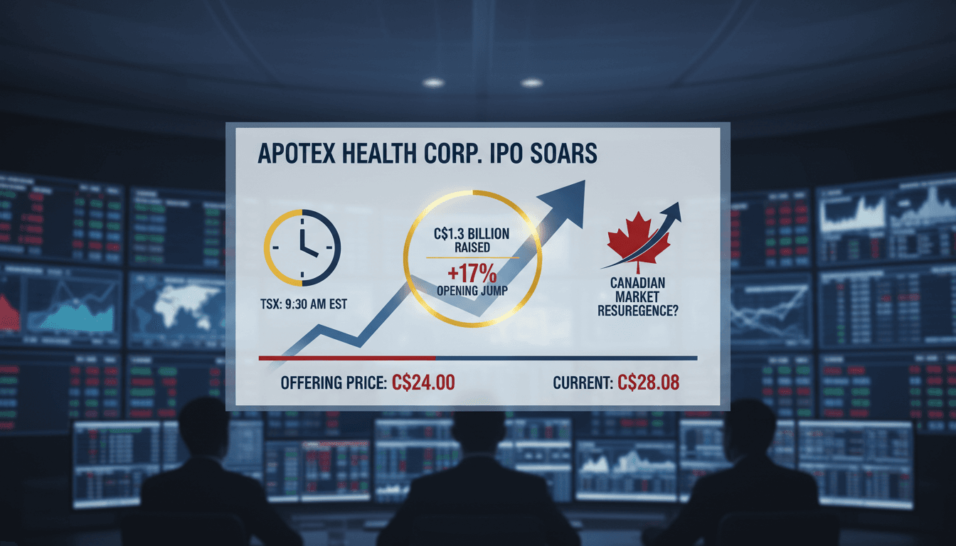 Apotex Health Corp. IPO launch event in Toronto