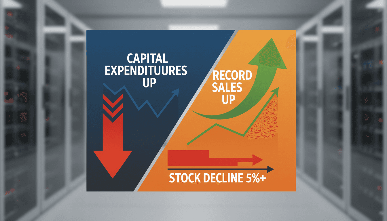 Oracle's stock performance and capital expenditure analysis