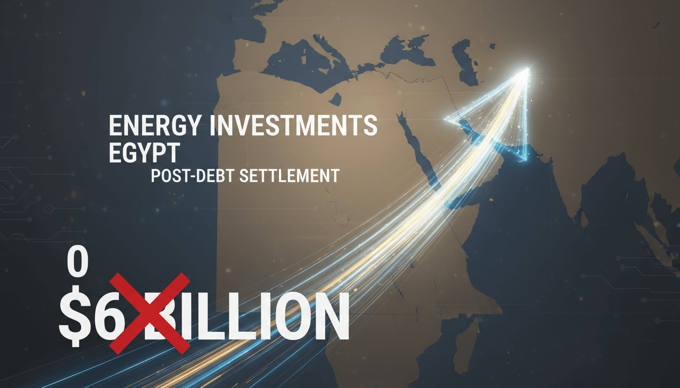 Egypt's energy sector revitalization following debt settlement