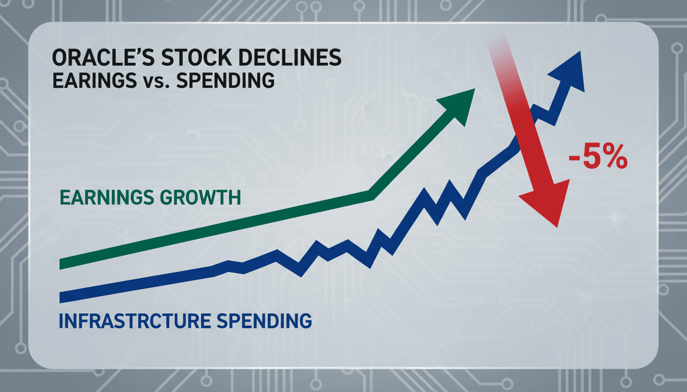 Oracle's Stock Declines Despite Strong Earnings Report