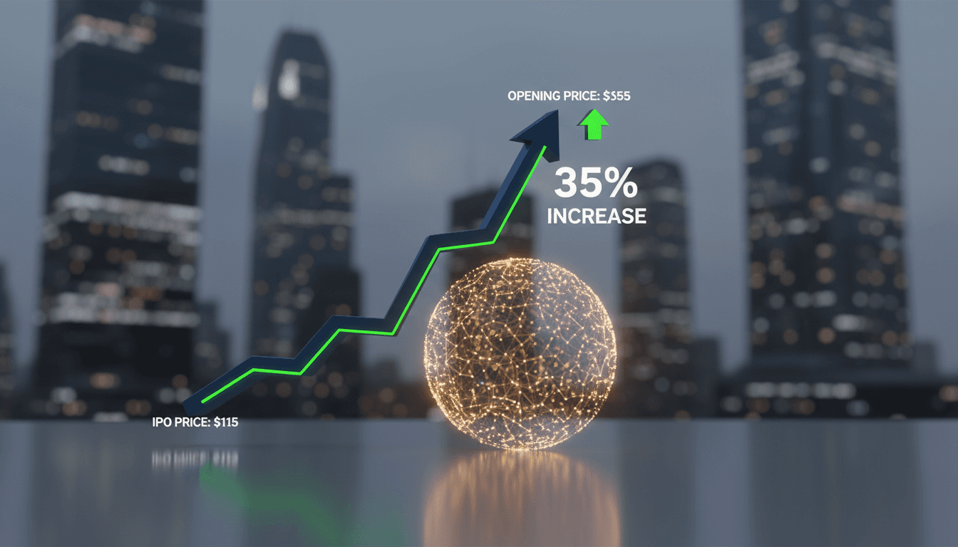 SpaceX IPO launch with projected share price increase