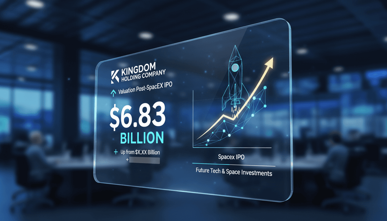 SpaceX IPO boosts valuation of Kingdom Holding Company to $6.83 billion