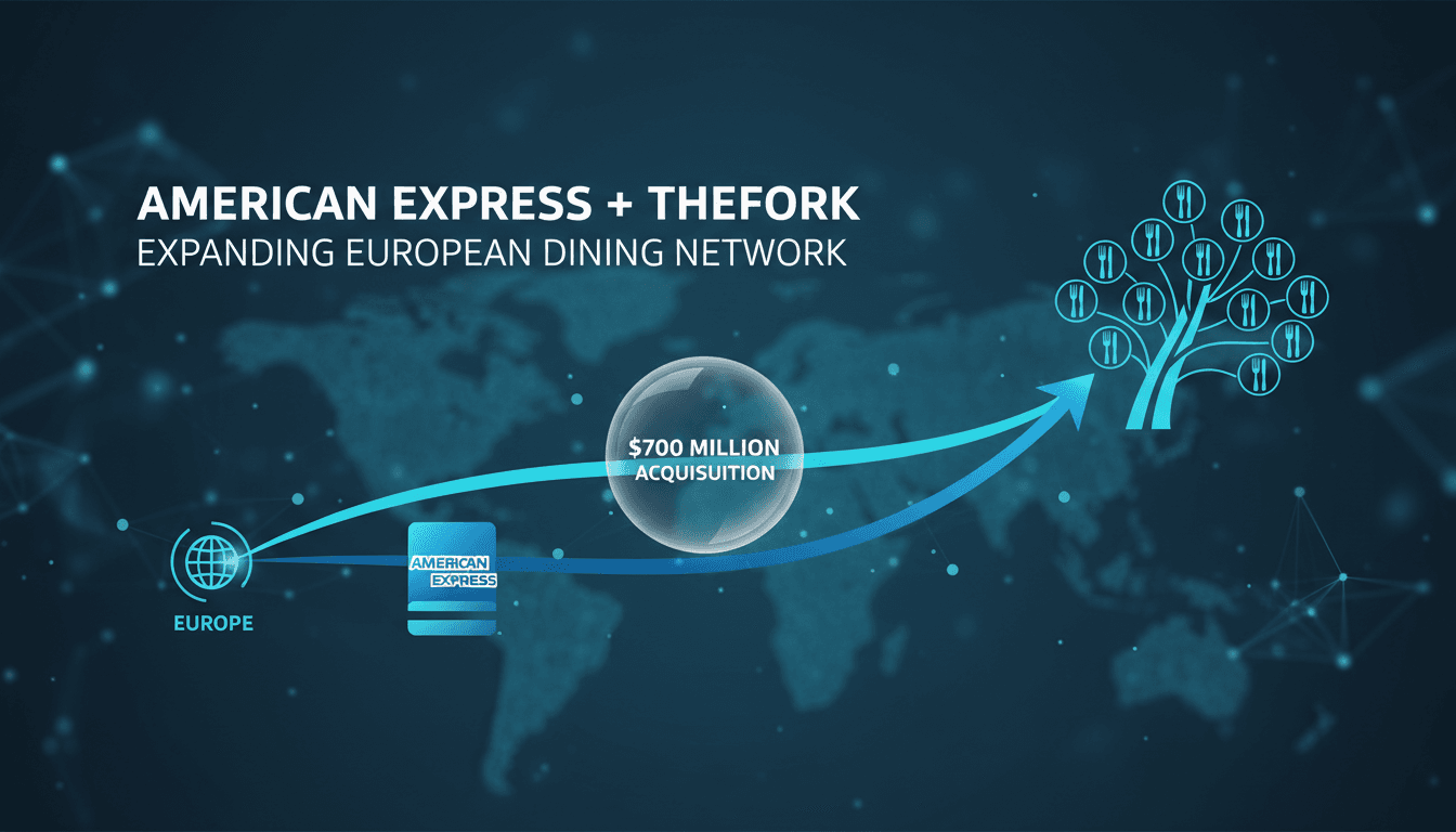 American Express acquires TheFork for $700 million to expand dining network in Europe