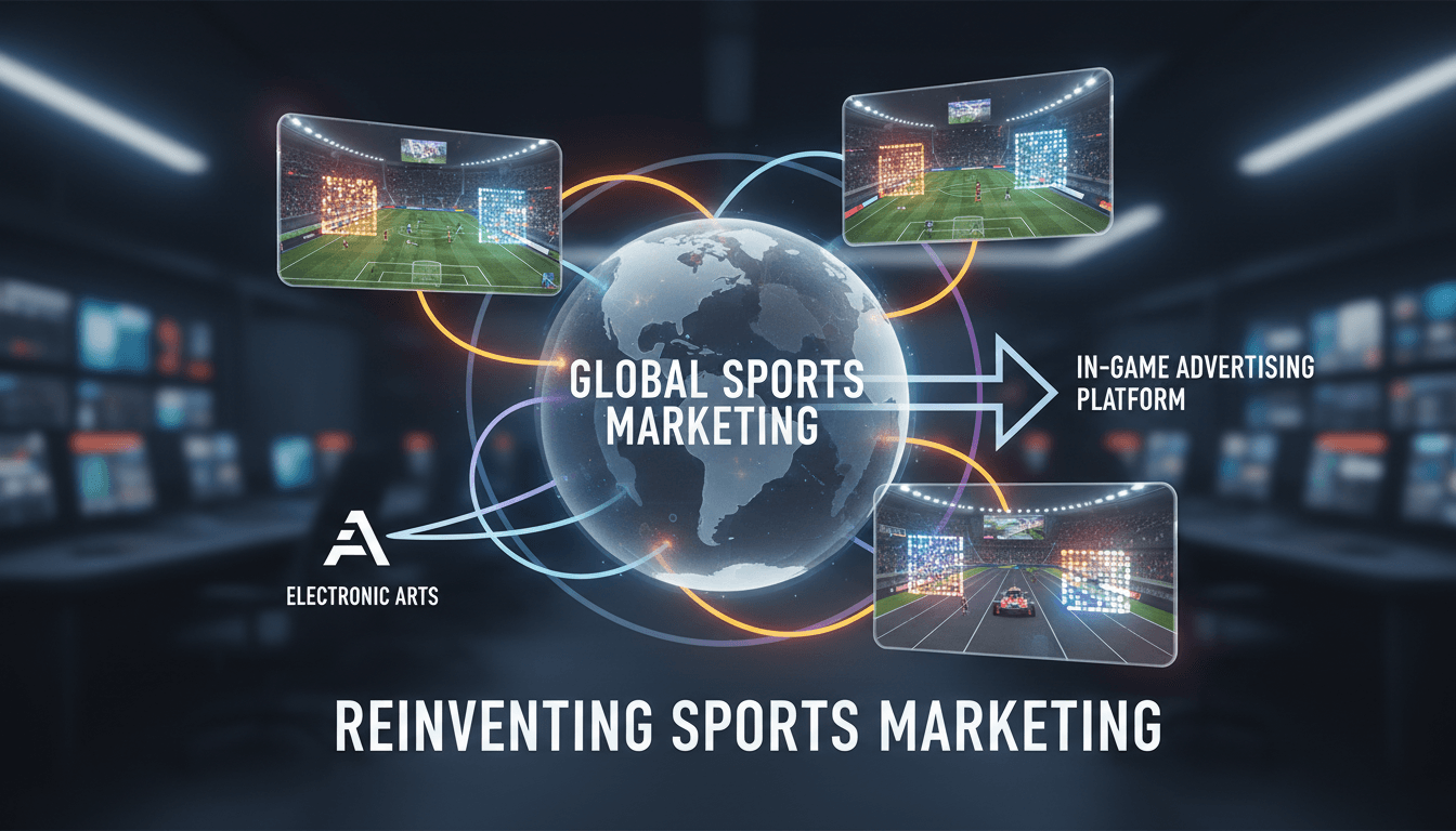 Electronic Arts launches new in-game advertising platform to attract sports advertisers