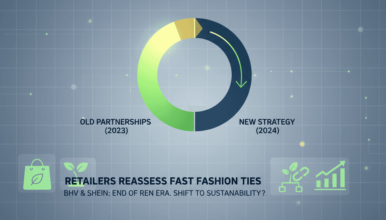 BHV department store in Paris with a focus on sustainability.