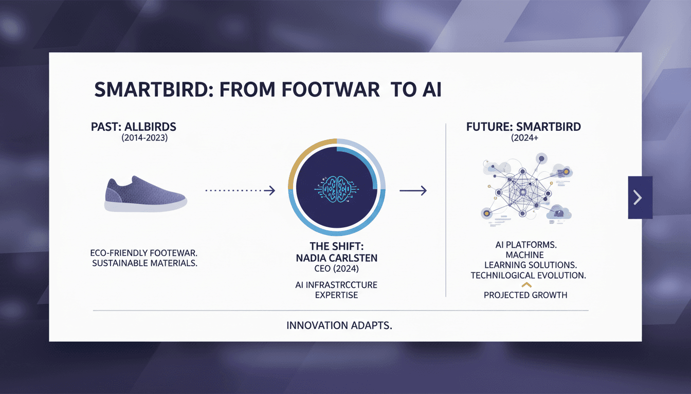 Allbirds rebrands as Smartbird and shifts focus to artificial intelligence