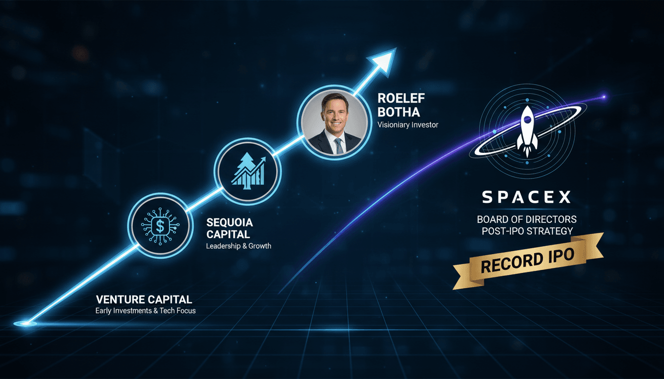 Roelof Botha appointed to SpaceX board following record IPO