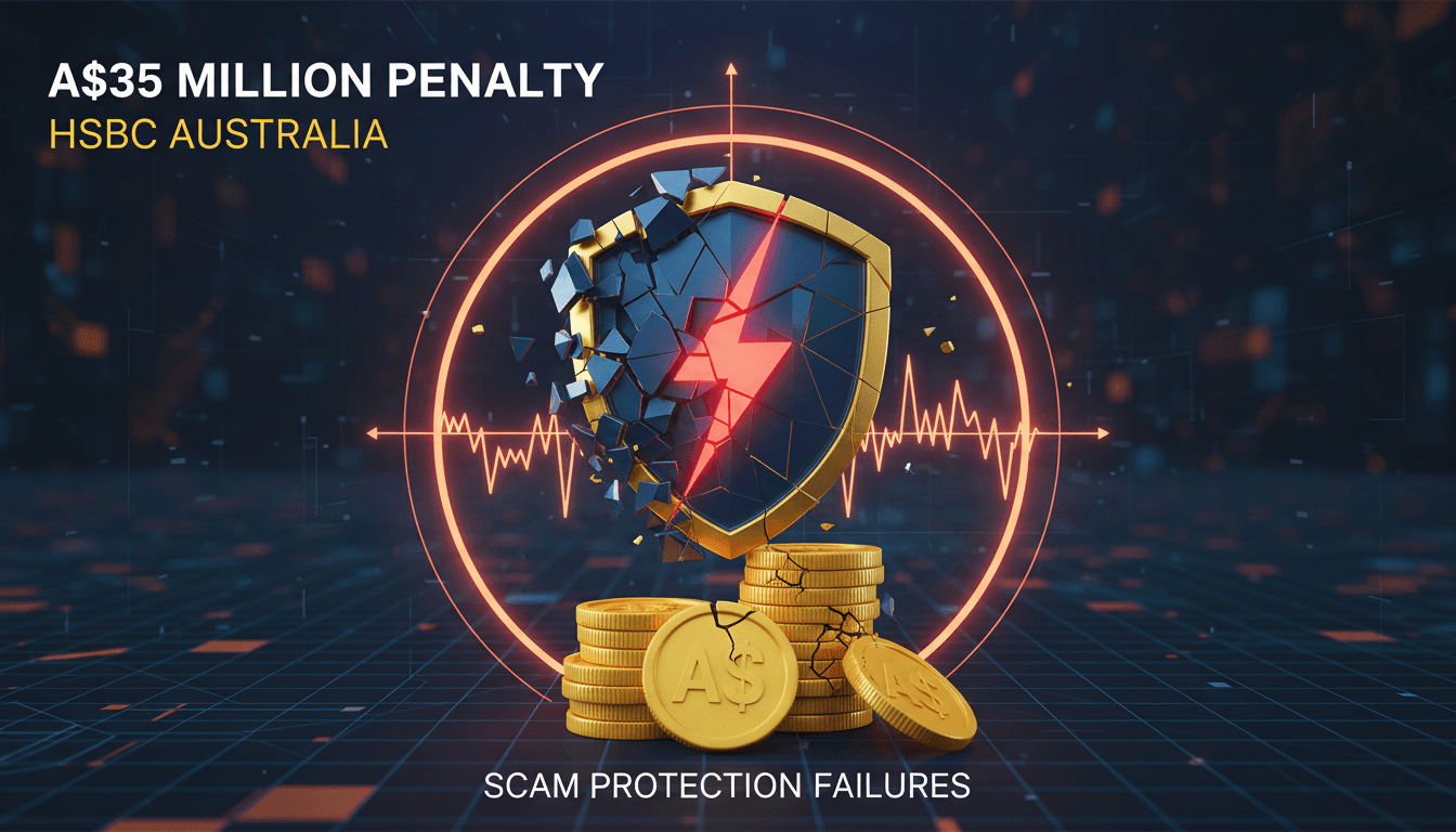 HSBC Australia faces A$35 million penalty for scam protection failures