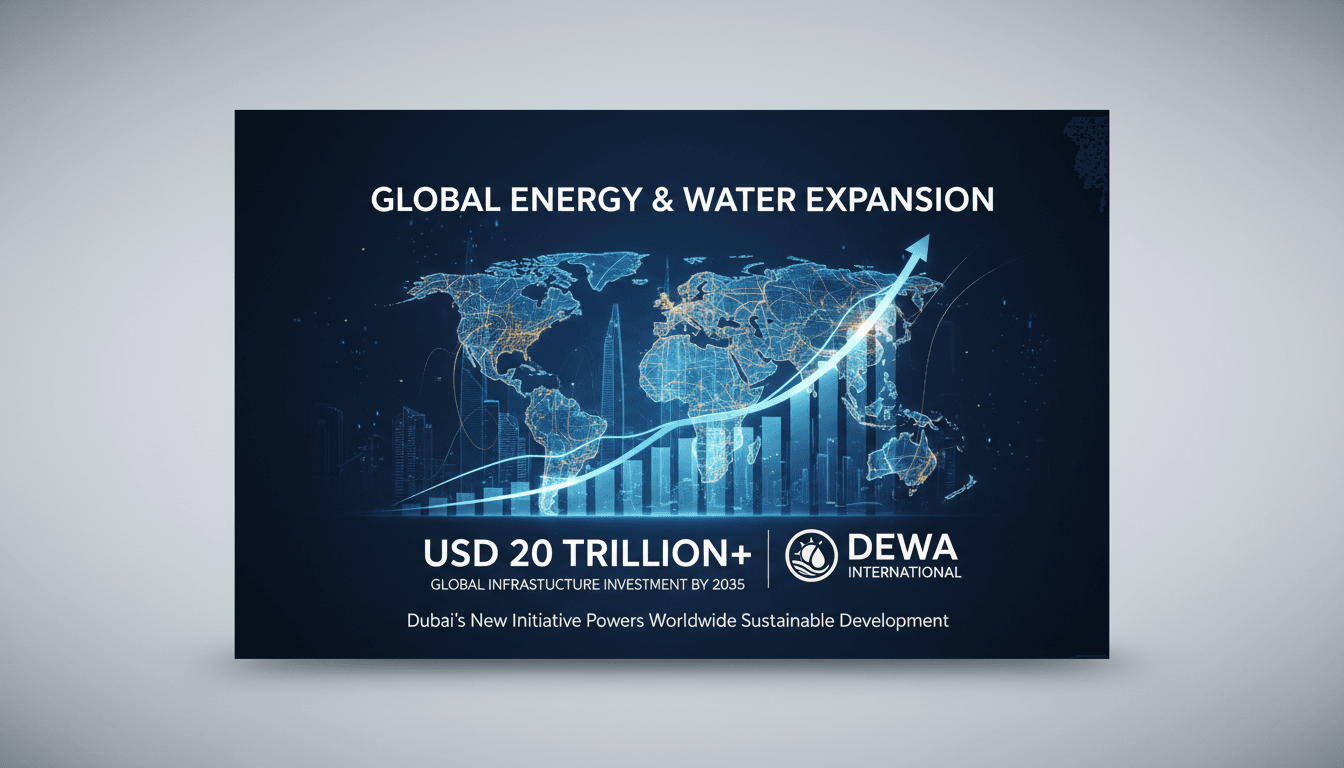 Dubai launches DEWA International to expand global energy and water infrastructure
