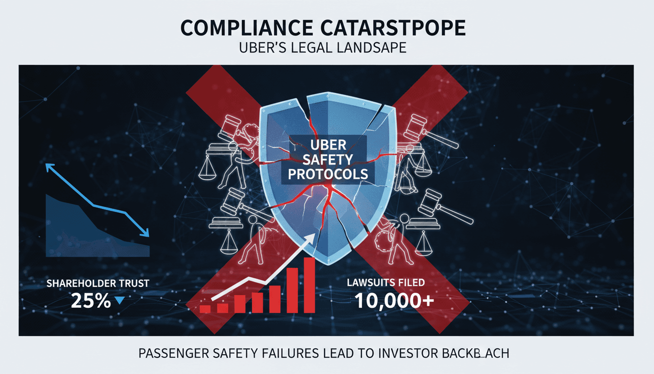 Uber's board faces shareholder lawsuit over compliance failures related to passenger safety