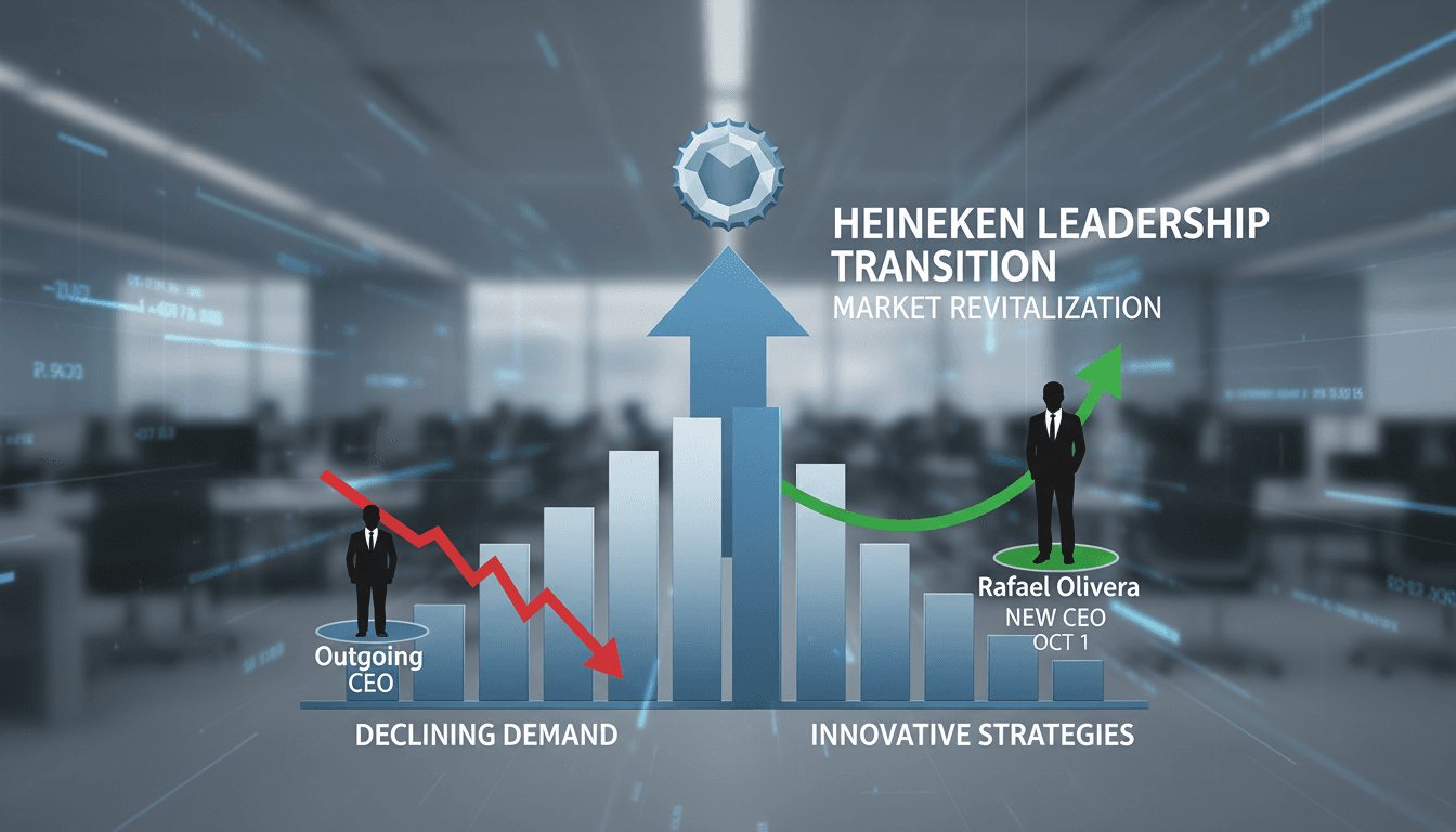 Heineken appoints Rafael Oliveira as new CEO to address declining demand