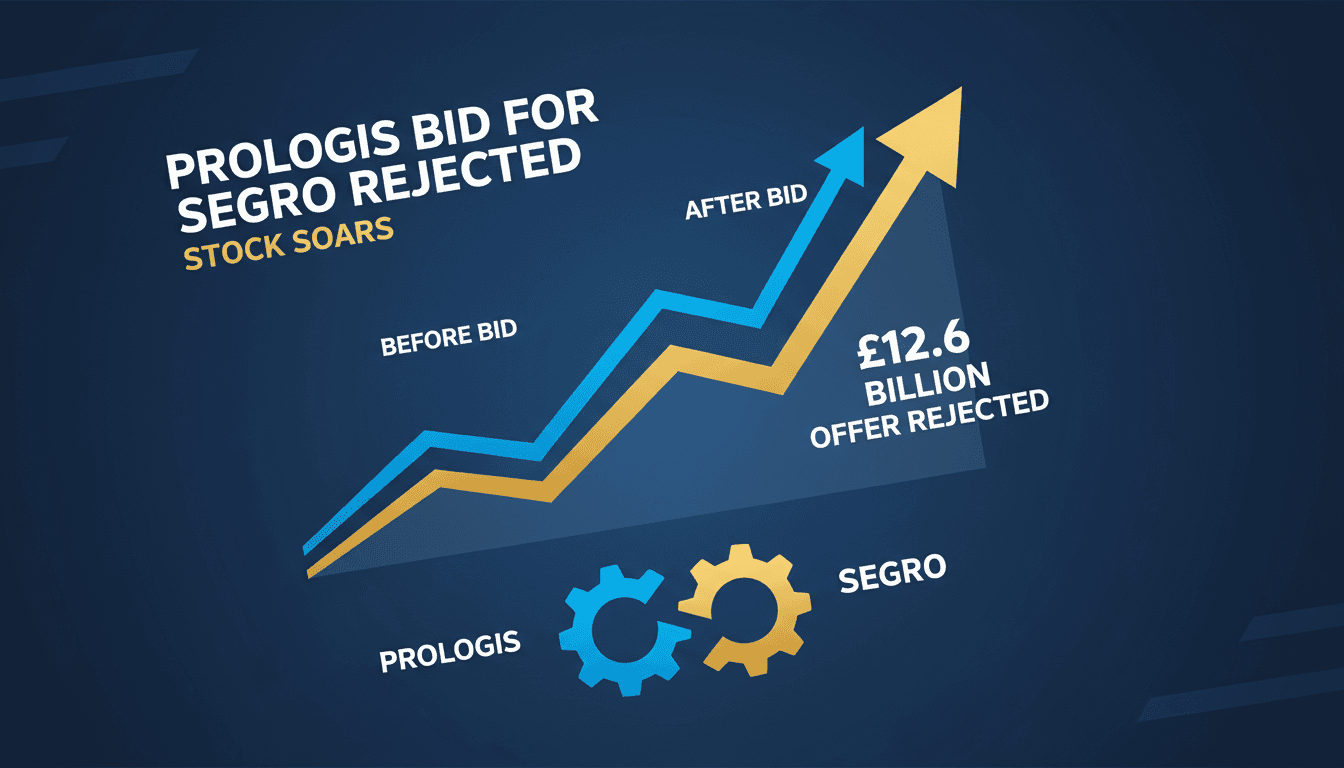 Prologis makes £12.6 billion takeover bid for Segro which is rejected