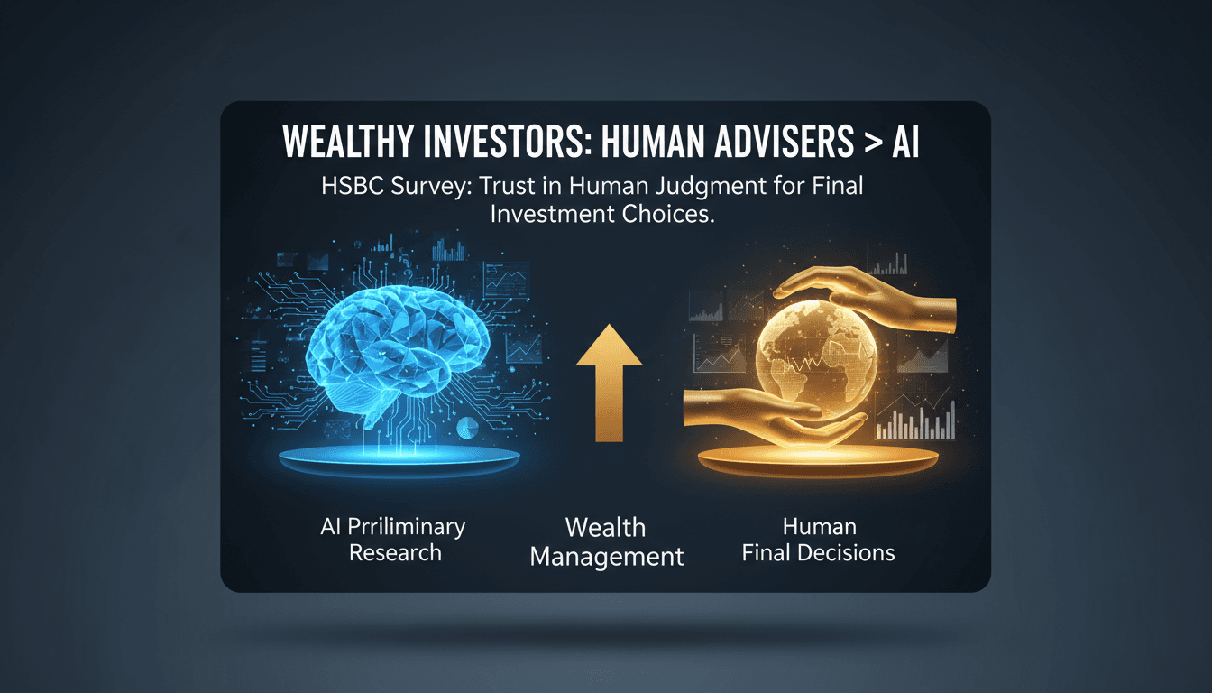 Wealthy Investors Prefer Human Advisers Over AI for Final Investment Decisions