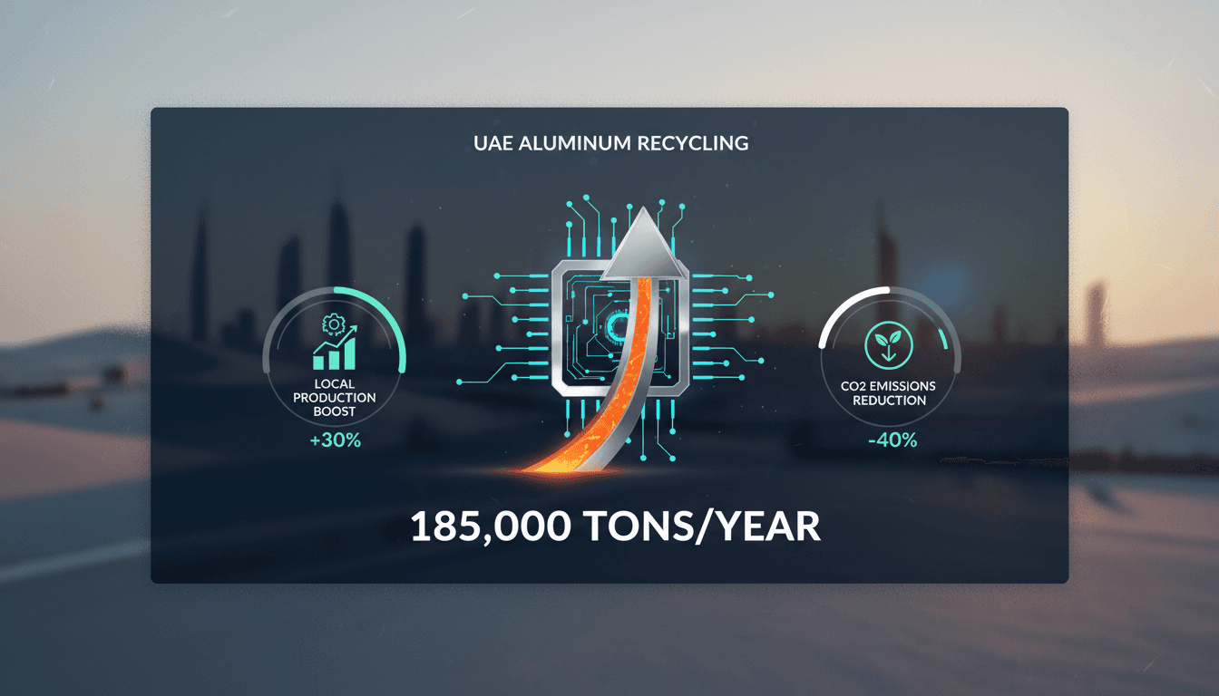 UAE inaugurates largest aluminum recycling plant to enhance sustainability