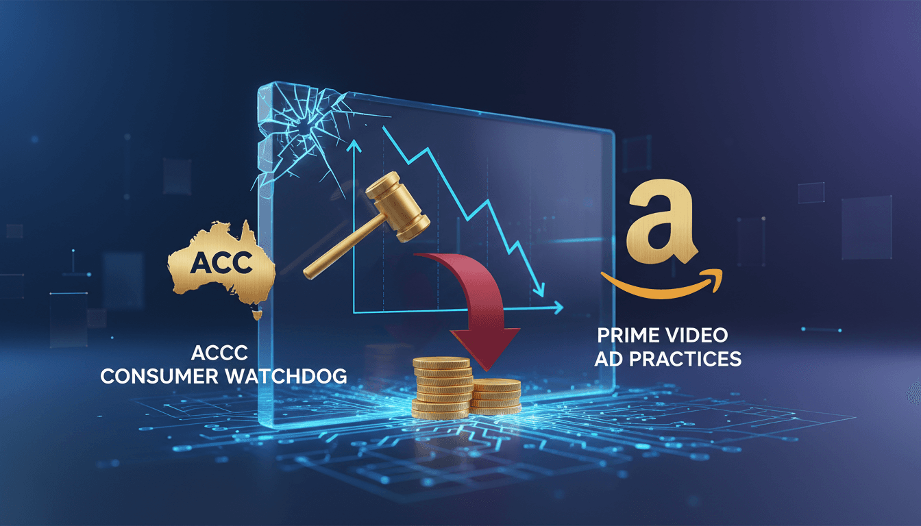 ACCC lawsuit against Amazon regarding Prime Video advertising practices