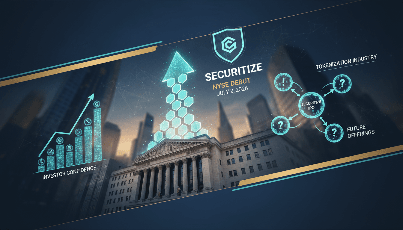 Securitize to Go Public on NYSE Following SPAC Merger Approval