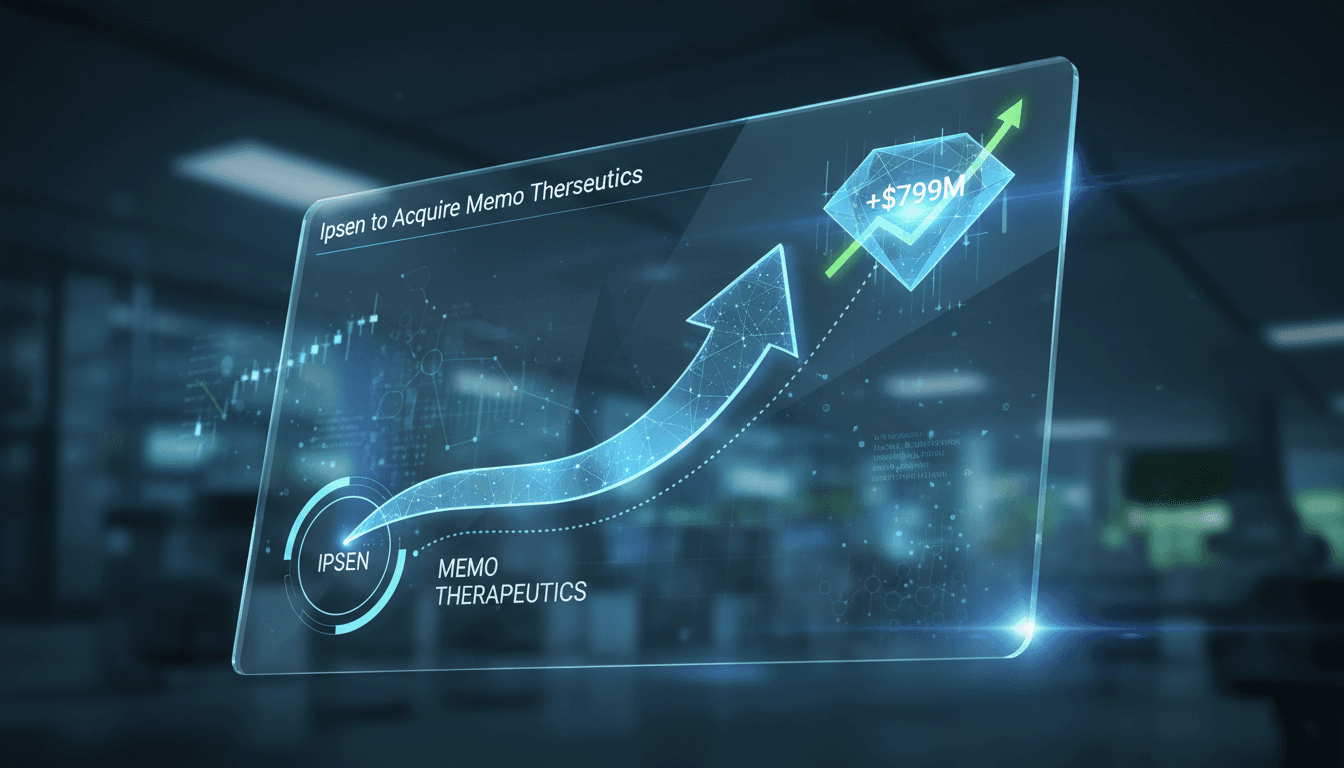 Ipsen's strategic acquisition of Memo Therapeutics in biotech expansion