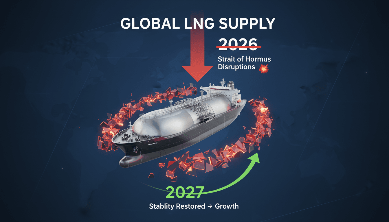 Shell warns of flat global LNG supply in 2026 due to Strait of Hormuz disruptions