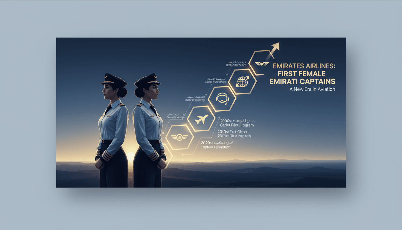 Emirates Airlines appoints first female Emirati captains