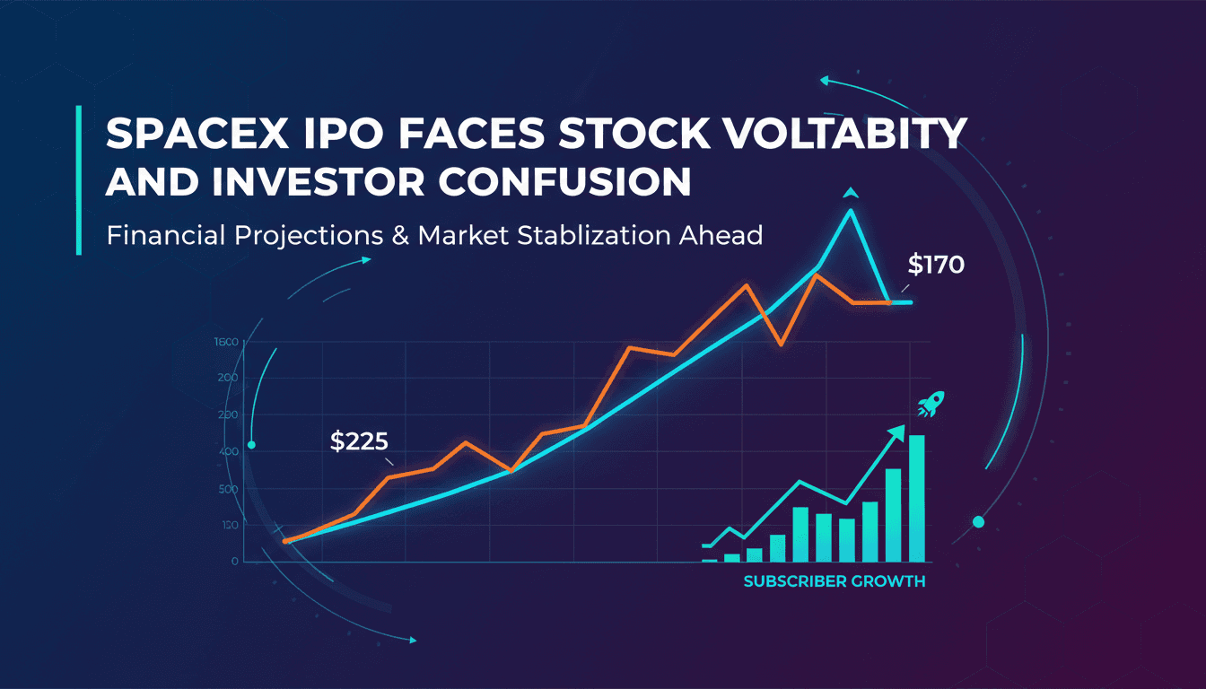 SpaceX IPO Faces Stock Volatility and Investor Confusion