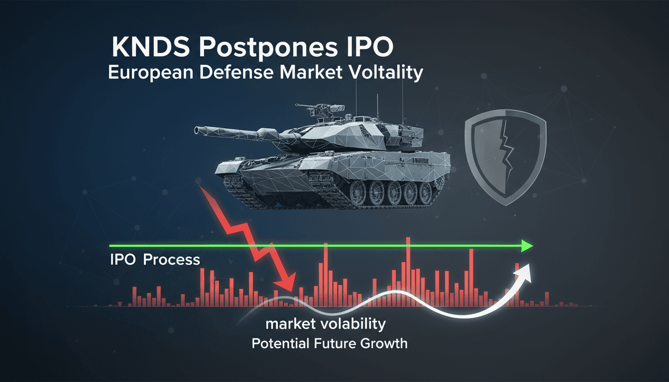 KNDS Postpones IPO Amid European Defense Market Volatility