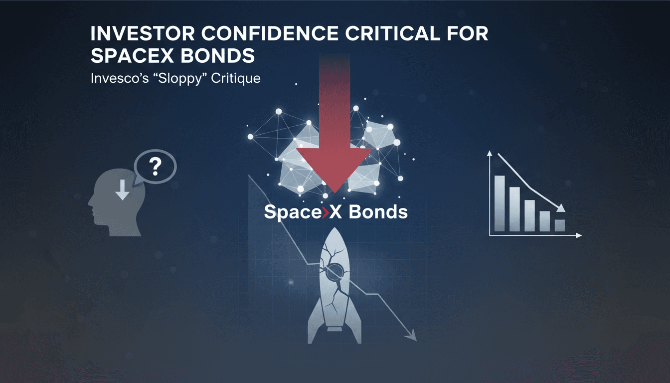 Invesco Critiques SpaceX's First Bond Sale Performance