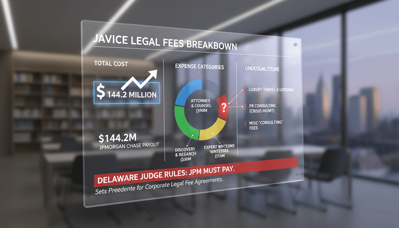 JPMorgan Chase ordered to pay legal fees of convicted fraudster Charlie Javice