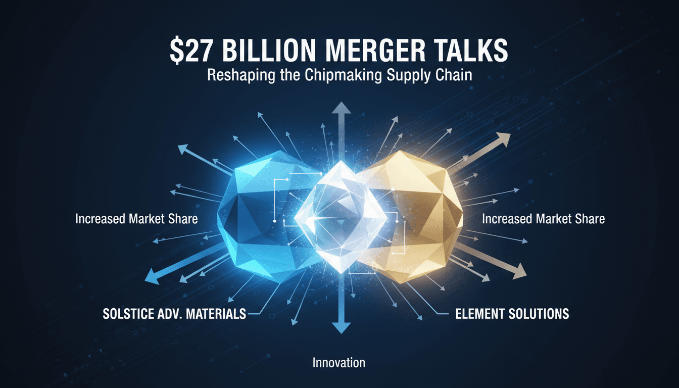 Solstice Advanced Materials and Element Solutions merger announcement