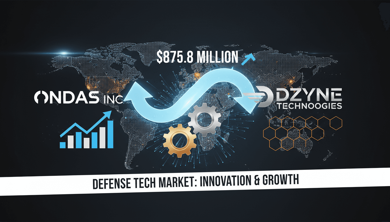 Ondas Inc. acquisition of DZYNE Technologies in defense technology sector