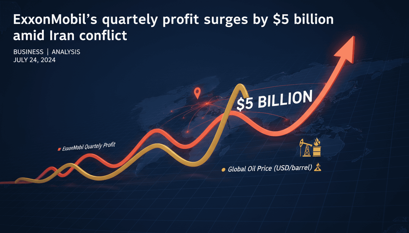 ExxonMobil's financial performance analysis during geopolitical tensions