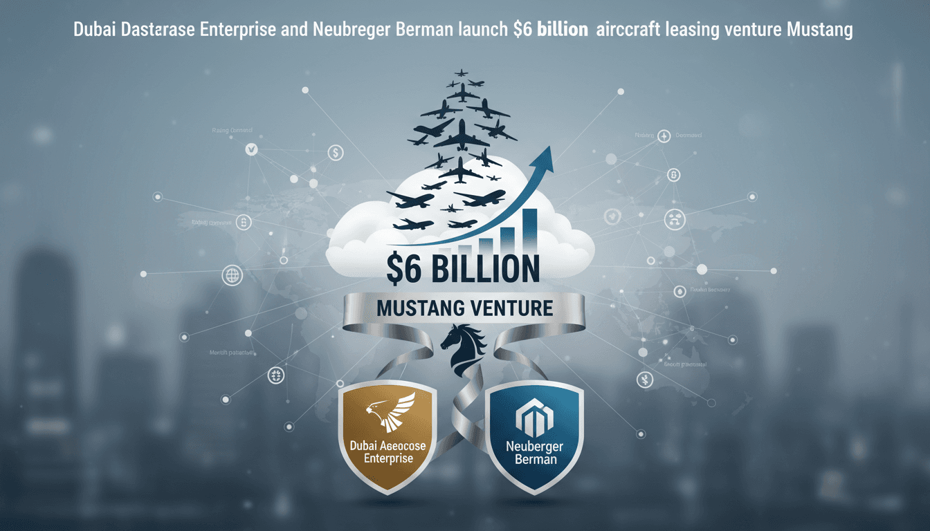 Dubai Aerospace Enterprise and Neuberger Berman launch Mustang aircraft leasing venture